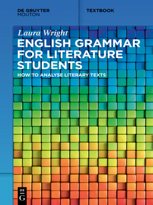 cover image of English Grammar for Literature Students